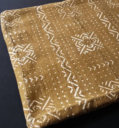 Tissu BOGOLAN Kaki TILLÉ Mowpti