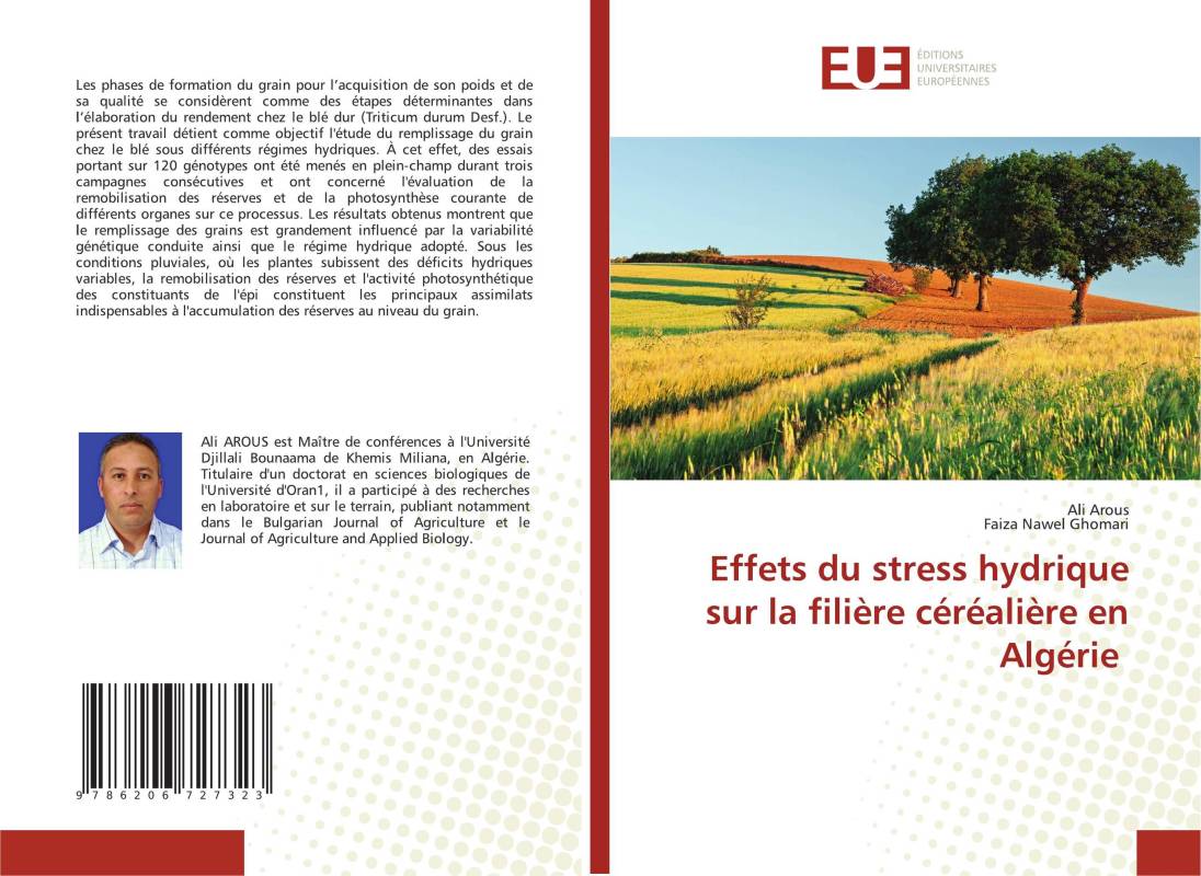 Effets du stress hydrique sur la filière céréalière en Algérie