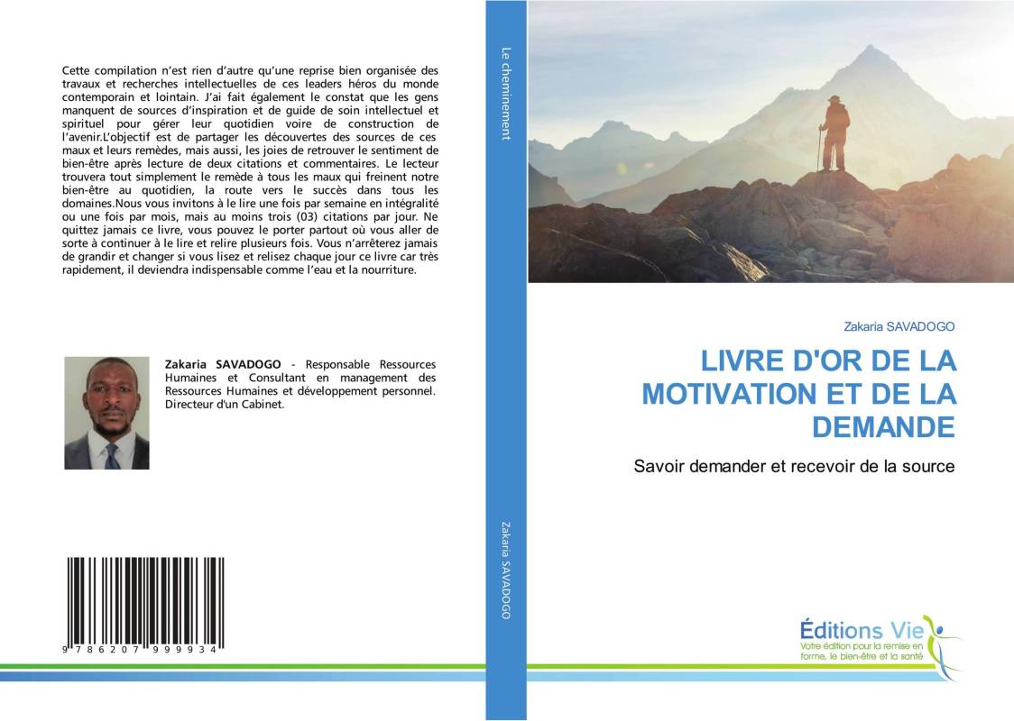 LIVRE D'OR DE LA MOTIVATION ET DE LA DEMANDE