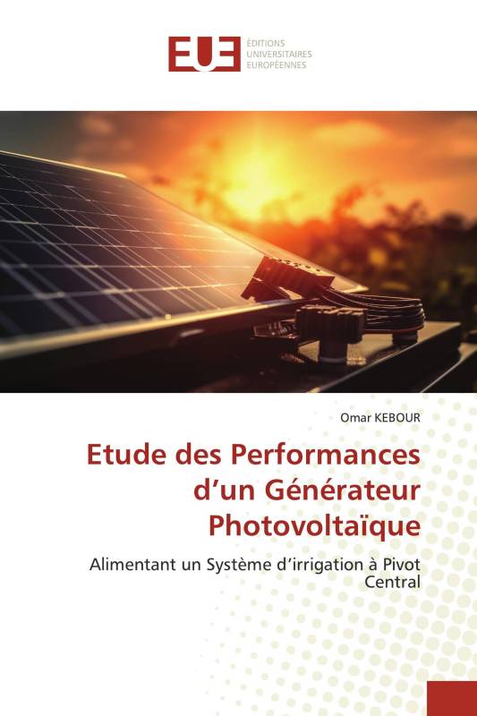 Etude des Performances d’un Générateur Photovoltaïque