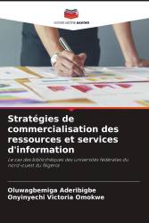 Stratégies de commercialisation des ressources et services d'information