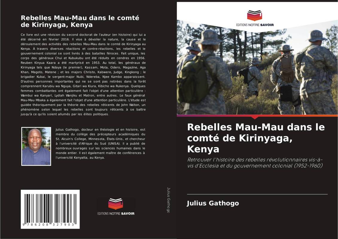 Rebelles Mau-Mau dans le comté de Kirinyaga, Kenya