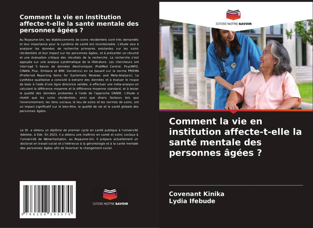 Comment la vie en institution affecte-t-elle la santé mentale des personnes âgées ?