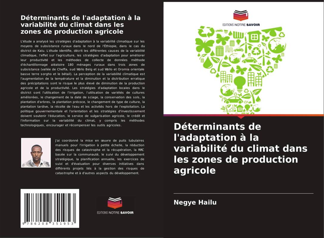 Déterminants de l'adaptation à la variabilité du climat dans les zones de production agricole