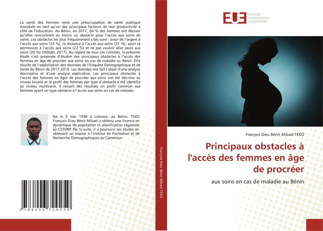 Principaux obstacles à l'accès des femmes en âge de procréer