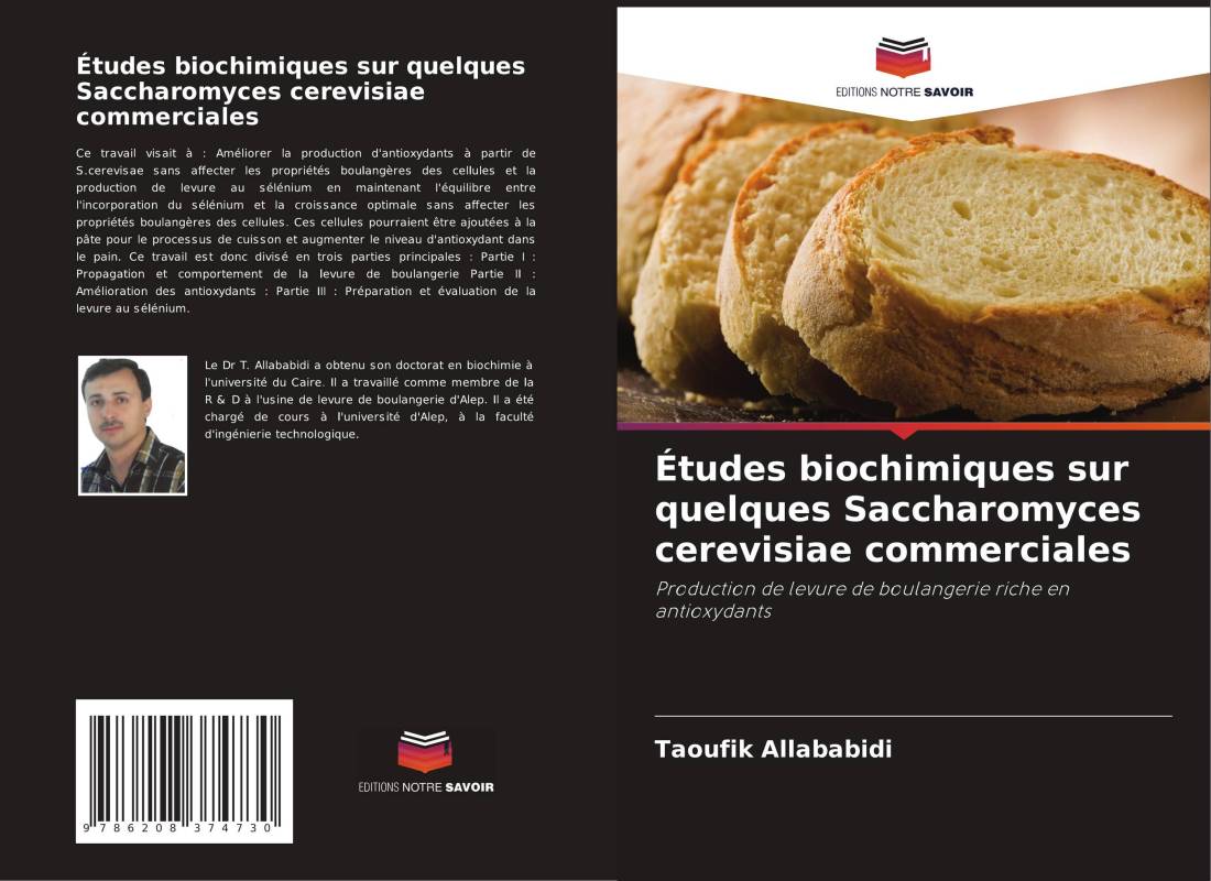 Études biochimiques sur quelques Saccharomyces cerevisiae commerciales