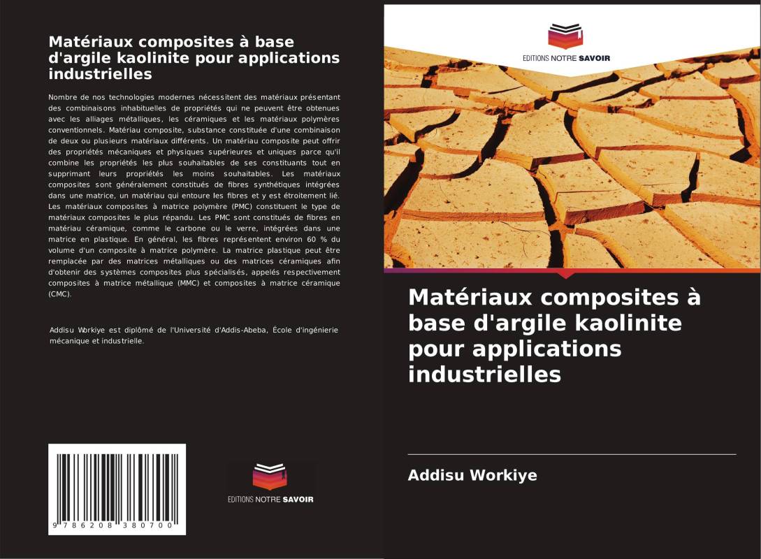 Matériaux composites à base d'argile kaolinite pour applications industrielles