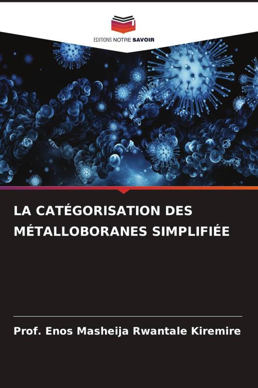 LA CATÉGORISATION DES MÉTALLOBORANES SIMPLIFIÉE