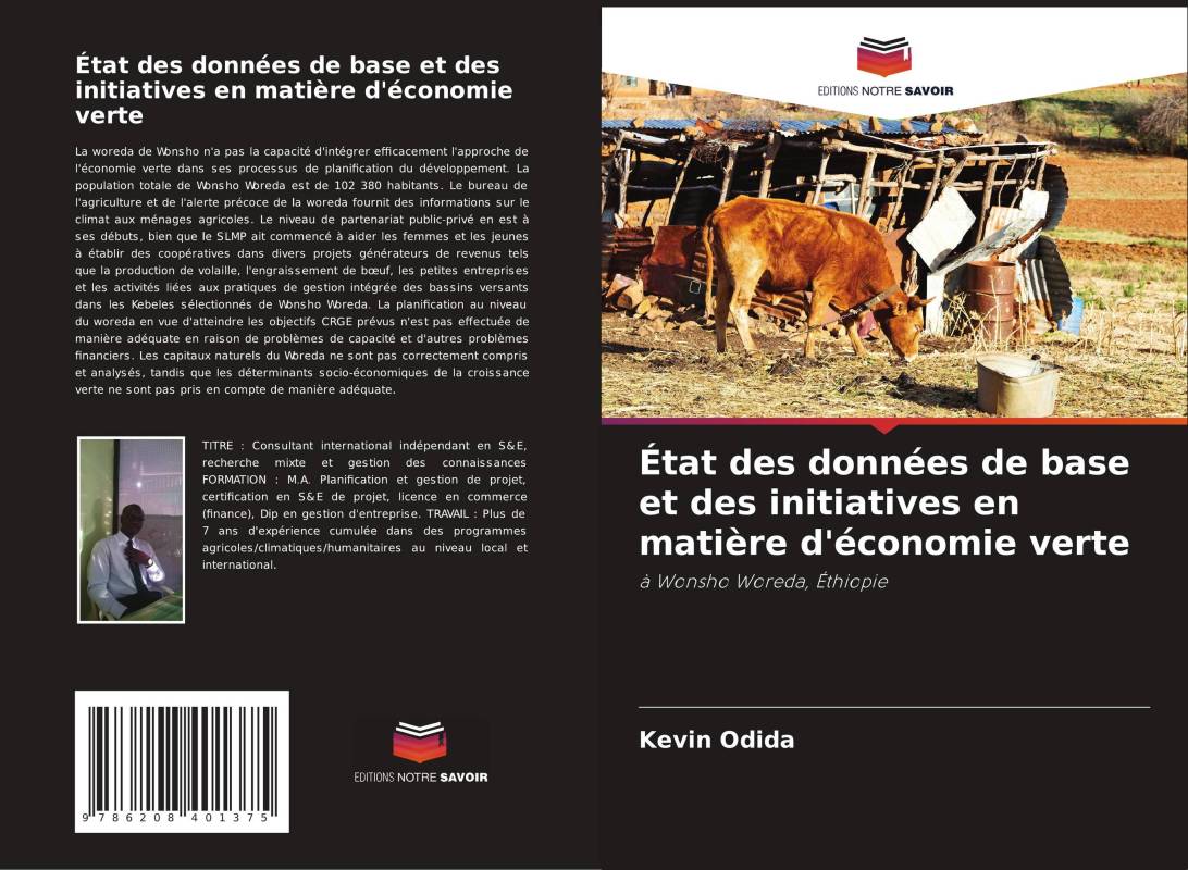 État des données de base et des initiatives en matière d'économie verte