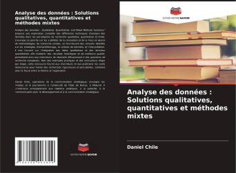 Analyse des données : Solutions qualitatives, quantitatives et méthodes mixtes