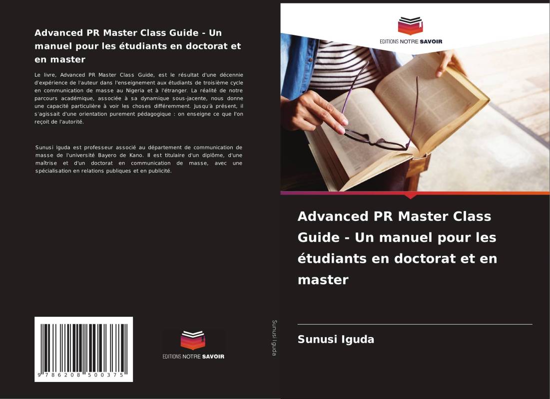 Advanced PR Master Class Guide - Un manuel pour les étudiants en doctorat et en master