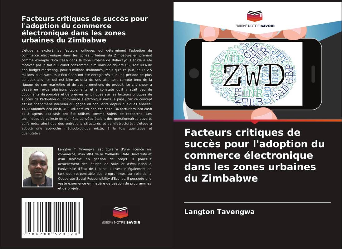 Facteurs critiques de succès pour l'adoption du commerce électronique dans les zones urbaines du Zimbabwe