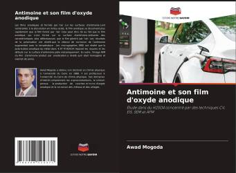 Antimoine et son film d'oxyde anodique