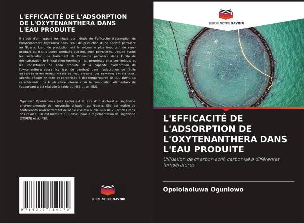 L'EFFICACITÉ DE L'ADSORPTION DE L'OXYTENANTHERA DANS L'EAU PRODUITE