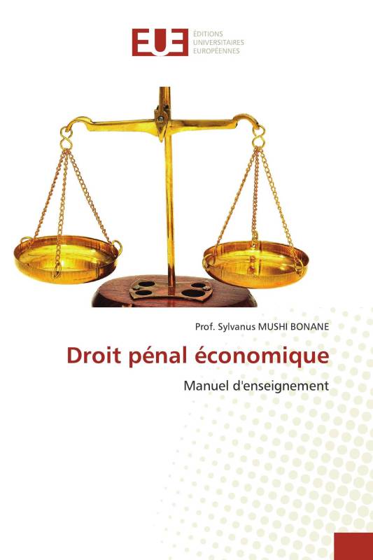 Droit pénal économique