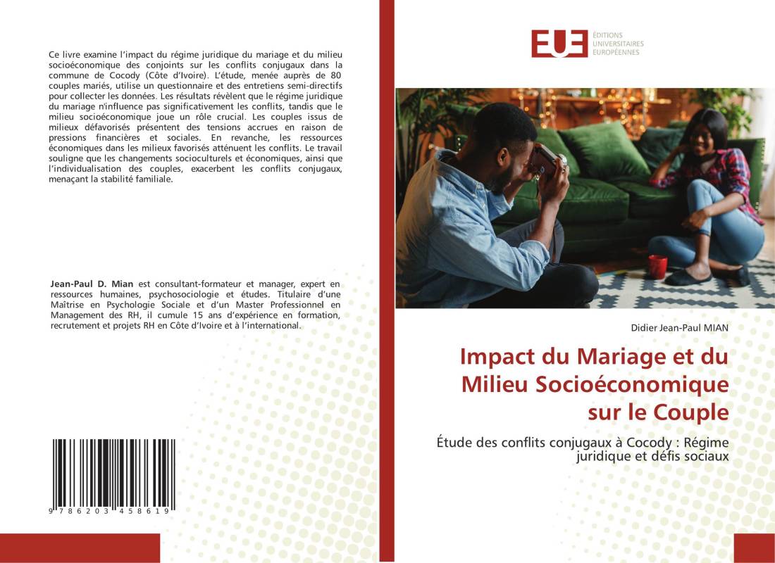 Impact du Mariage et du Milieu Socioéconomique sur le Couple