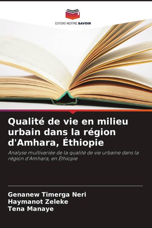 Qualité de vie en milieu urbain dans la région d'Amhara, Éthiopie