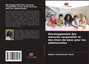 Développement des mesures corporelles et des blocs de base pour les adolescentes