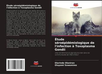 Étude séroépidémiologique de l'infection à Toxoplasma Gondii