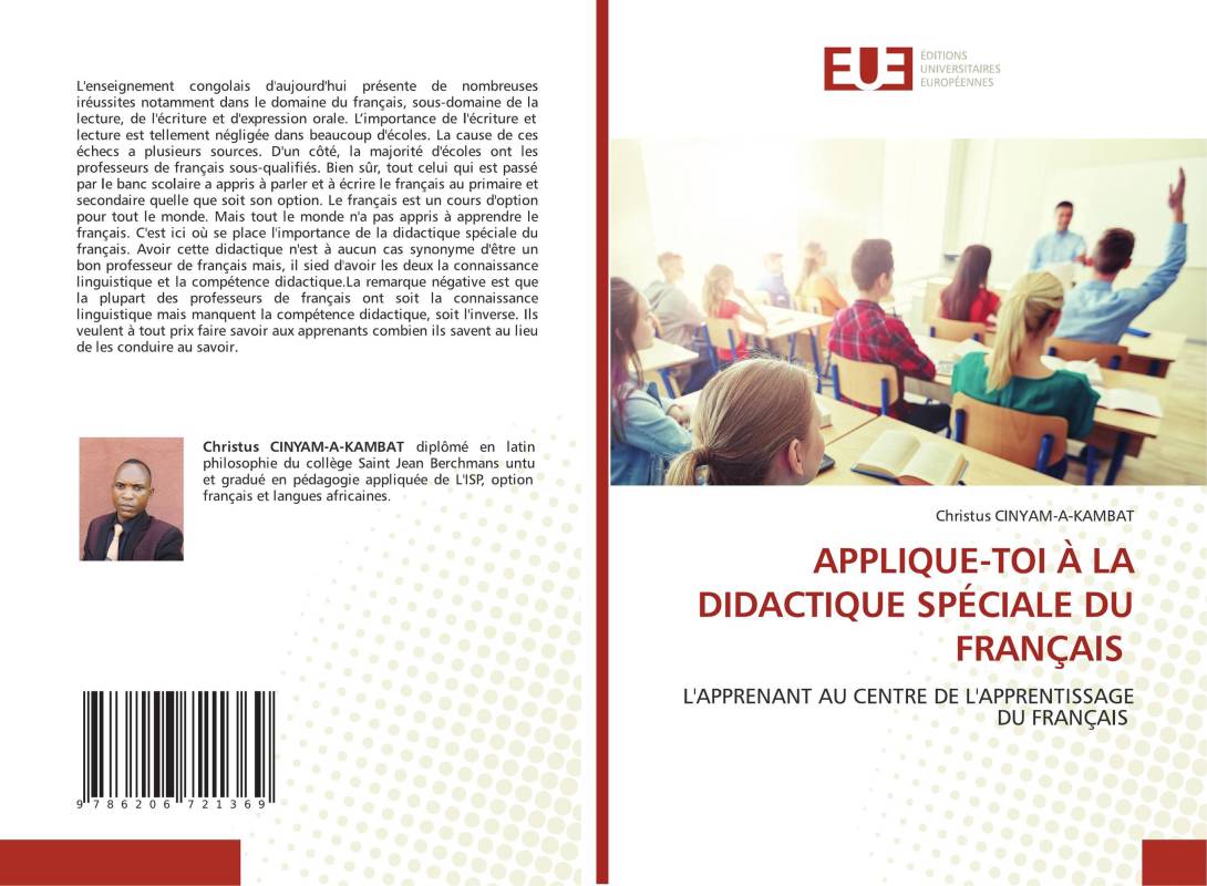 APPLIQUE-TOI À LA DIDACTIQUE SPÉCIALE DU FRANÇAIS