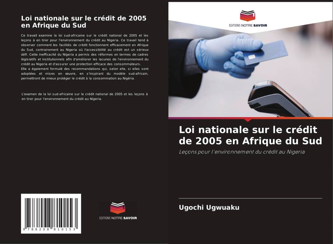 Loi nationale sur le crédit de 2005 en Afrique du Sud