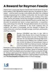 A Reward for Raymon Fawzia Namory COULIBALY