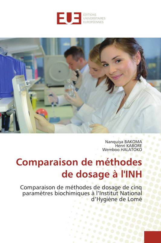 Comparaison de méthodes de dosage à l'INH