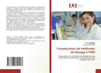 Comparaison de méthodes de dosage à l'INH