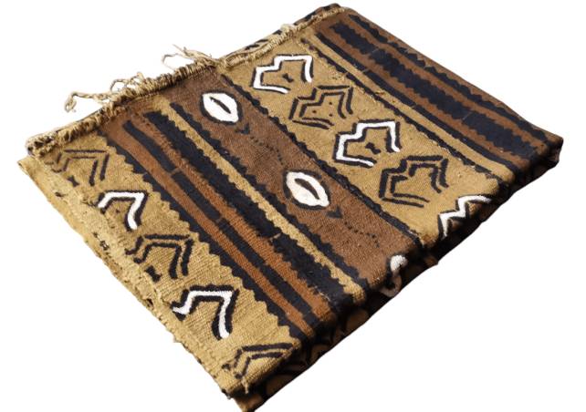 Tissu BOGOLAN MARRON KOBI Mowpti