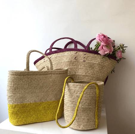 Panier de marché Mari double anse Ombre Claire