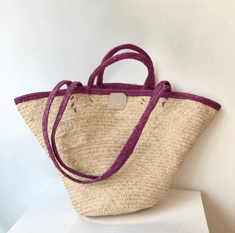 Panier de marché Mari double anse Ombre Claire