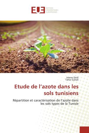 Etude de l’azote dans les sols tunisiens