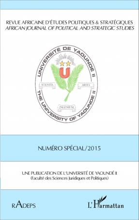 Revue africaine d'études politiques & stratégiques Numéro spécial 2015