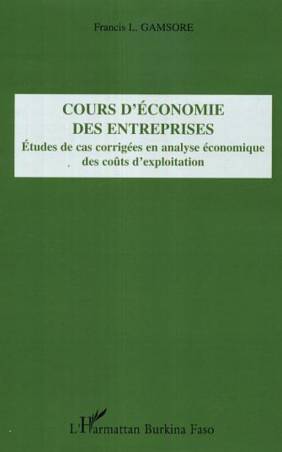 Cours d&#039;économie des entreprises