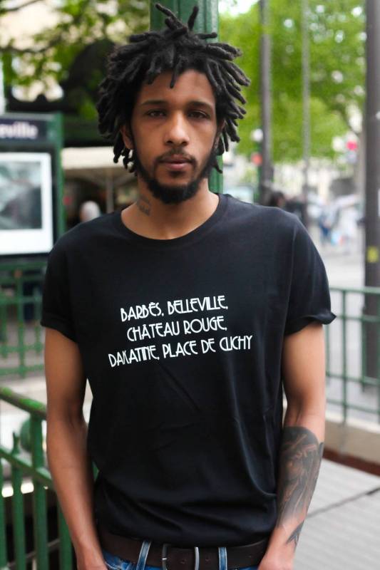 T-shirt QUARTIERS POPULAIRES - Collection Afrikanista T-shirt QUARTIERS POPULAIRES - Collection Afrikanista