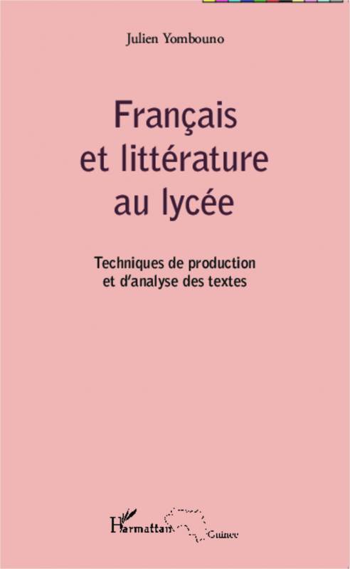 Français et littérature au lycée