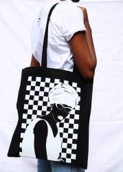Tote Bag LA PAGNEUSE - Collection Afrikanista
