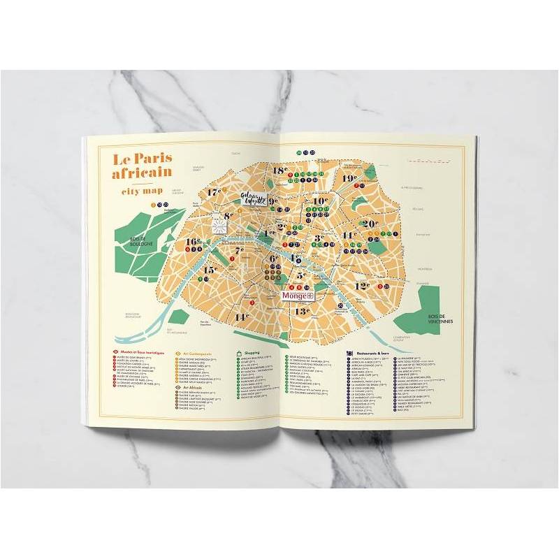 City Guide Afrique à Paris - Nouvelle Edition