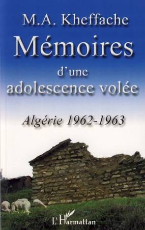 Mémoires d&#039;une adolescence volée