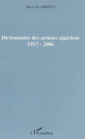 Dictionnaire des artistes algériens