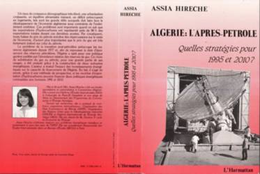 Algérie, l'après-pétrole. Quelles stratégies pour 1995 et 2010 ?